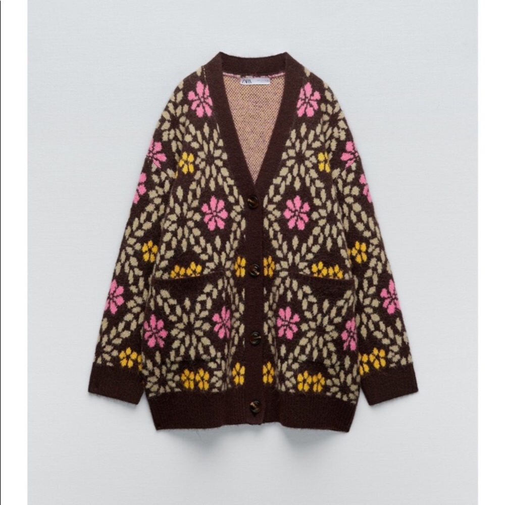 Zara Jacquard Sweater